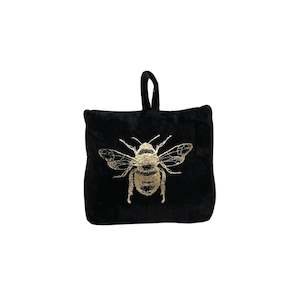 All Decor Home Accessories: Doorstop - Bee - Black/Gold