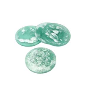 Homewares: Rubee Resin Coasters - Turquoise