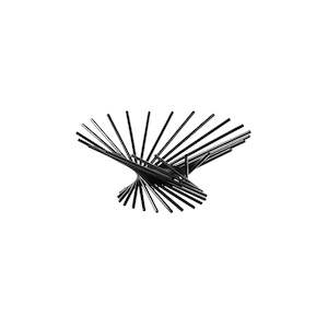 Metal Sculpt Bowl - Black