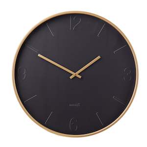New Arrivals Accessories: Modern Wall Clock 60cm - Black