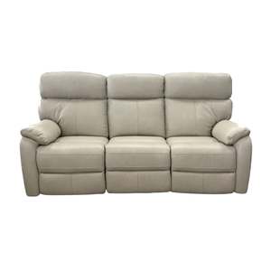 Cortez 3ReRe Power Recliner Sofa - Urban Sofa -  Westeros Beige Leather