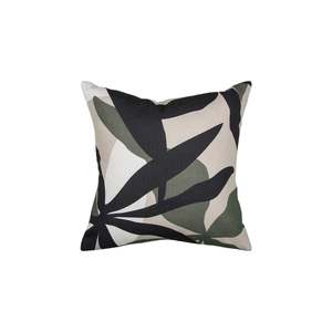 Outdoor Cushions Rugs Throws: Indoor/Outdoor Cushion - Elena - Olive