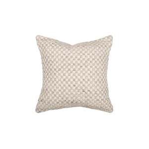 Indoor/Outdoor Cushion - Pearce - Taupe/Ivory