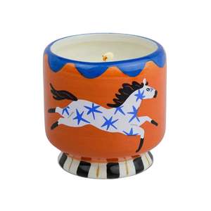 New Arrivals Accessories: Paddywax Horse Ceramic Candle - Sienna Sunset