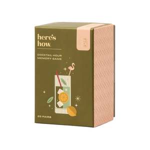 New Arrivals Accessories: Cocktail Memory Game