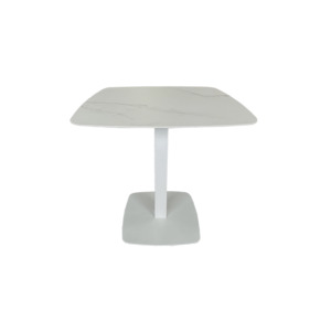 Spring Sale: Mahina Ceramic Outdoor Bistro Table - White