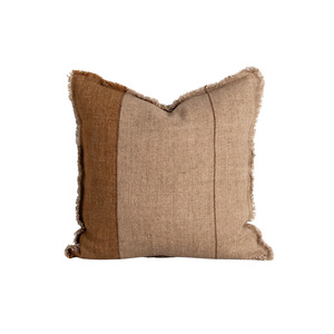 New Arrivals Accessories: Cushion - Frankton With Feather Inner - Caramel