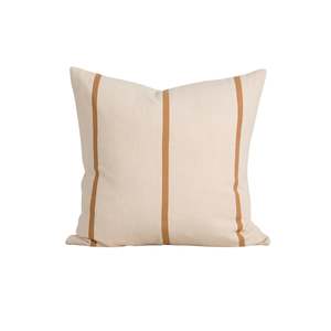 New Arrivals Accessories: Cushion - Otis With Feather Inner - Oat/Caramel
