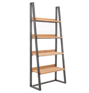 Calia Solid Oak Living Dining Furniture: Calia Bookcase - Solid Wild Oak Timber