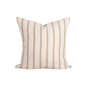 Sale Accessories: Cushion - Hampton With Feather Inner - Cumin