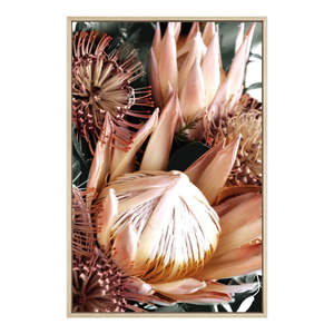 Sale Accessories: Wall Art with Frame - Spice Floral