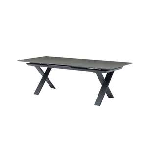 Spring Sale: Miami Outdoor Extension Table 180/240x100 - Charcoal Frame