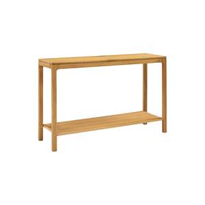 Spring Sale: Aurora Oak Console Table 120x38cm - Solid American White Oak