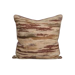 Cushion - Nerida with Feather Inner - Aubergine