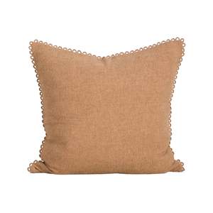Cushion - Alden with Feather Inner - Clay