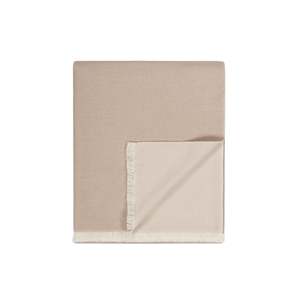 All Decor Home Accessories: Throw - Langford - 100% Cotton - Ecru