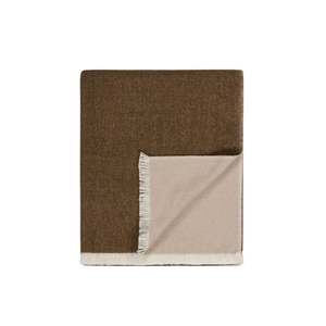 All Decor Home Accessories: Throw - Langford - 100% Cotton - Coffee