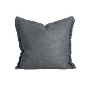 Cushion - Dover with Feather Inner - Slate