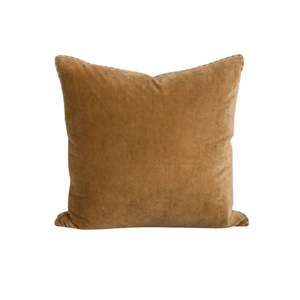 All Decor Home Accessories: Cushion - Edward with Feather Inner - Butterscotch
