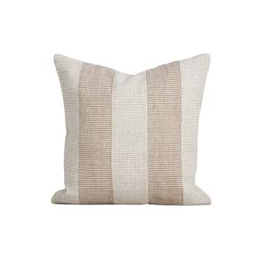 Soft Furnishings: Outdoor/Indoor Cushion - Tide - Almond - Made from 100% Recycled PET