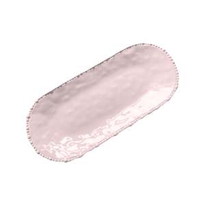 Homewares Decor: Melamine Pearl Platter 53cm - French Pink