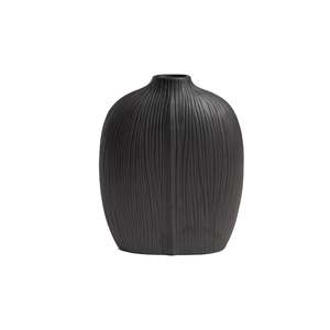 Vases: Alvi Vase - Large - Black