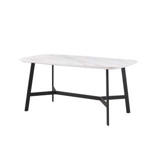 Dining: Aurora Dining Table Ceramic 160cm, White, Ivory or Black