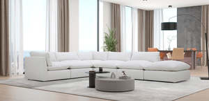 Lounges Sofas: Leicester Fabric Corner Lounge