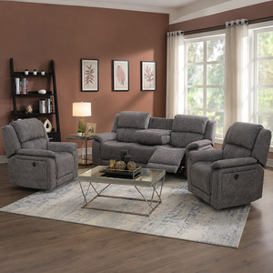 Sofa 1: Washington Fabric Recliner Sofa