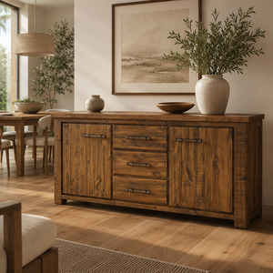 Woodgate Solid Wood Buffet - Brown