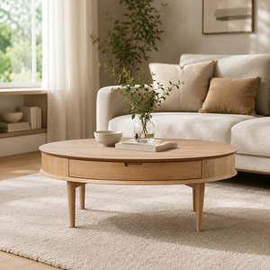 Dining Living: Oslo Coffee Table with Drawer