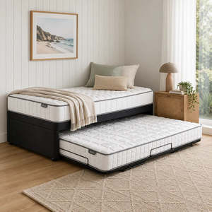 Bed Base: Erin Trundle Bed Base Only King Single / Single