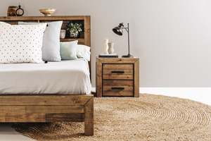 Bed Frames: Raglan Bed frame with Storage Headboard