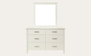 Snow Dresser / Dresser with Mirror