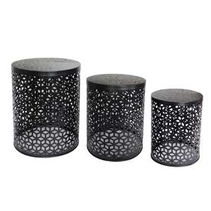 Drums Side Tables Set of 3