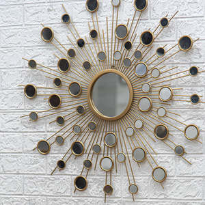 Starbust Mirror Gold