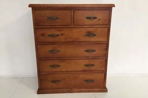 Tallboy Chest: Jamaica Tallboy 6 drawer