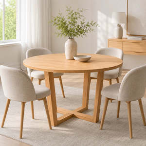 Milano Round Dining Table  1.3m