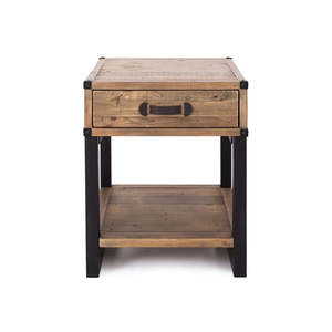 Living: Woodenforge Lamp Table