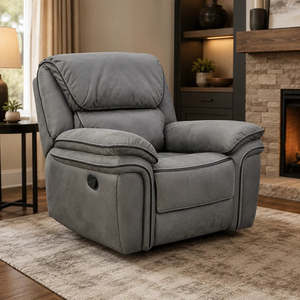 Chelsea Single Recliner (Grey)