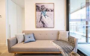 Esta Sofa Bed (Light / Dark Grey)