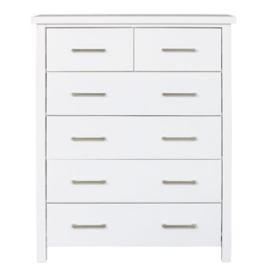 Master-5-Drawer-Tallboy-White