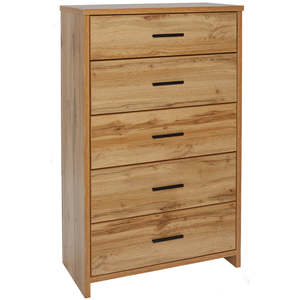 Nova 5 Drawer Tallboy (NZ Made)-Clearance