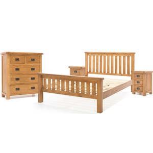 Tallboys: Salisbury-4-pce-Queen-Bed-Suite-Tallboy