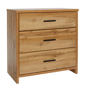 Lowboys: Nova 3 Drawer Lowboy (NZ Made)-Clearance