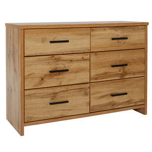 Nova 6 Drawer Lowboy (NZ Made)-Clearance