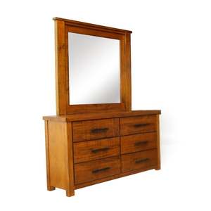 Woodside-6-Drawer-Dresser (W1390 D450 H810mm)