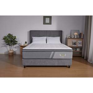 Bed Frames With Mattresses: Dallas King Bed and Mattress - Special Deal