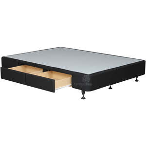 Bed Bases: Winton Double Base with 4 Drawers (NZ Made)