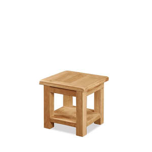 Lamp Tables: Salisbury Lamp Table with Drawer (W50 D50 H50CM)